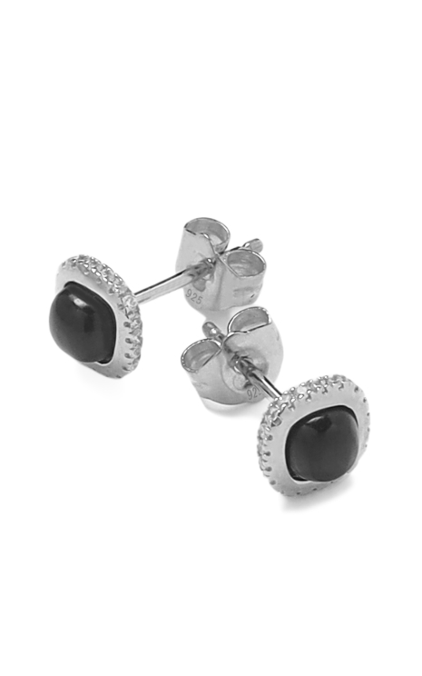 MIDNIGHT ONYX GLOW PIERCE silver jewelry