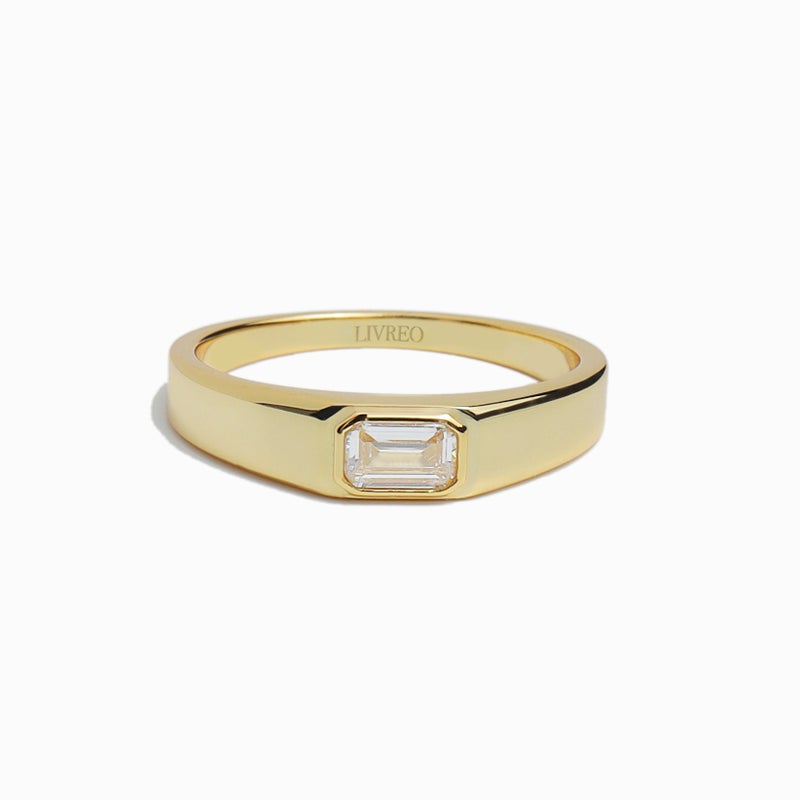 EDGE SQUARESTONE RING